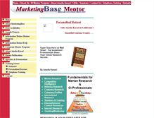Tablet Screenshot of marketingbase.com